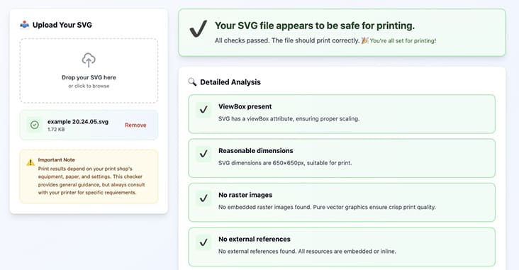 Preflight app online check print files