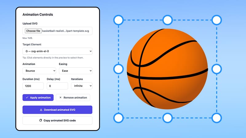 online svg animation maker