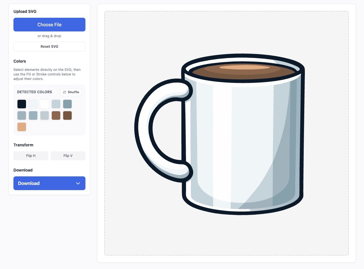 remove background from SVG