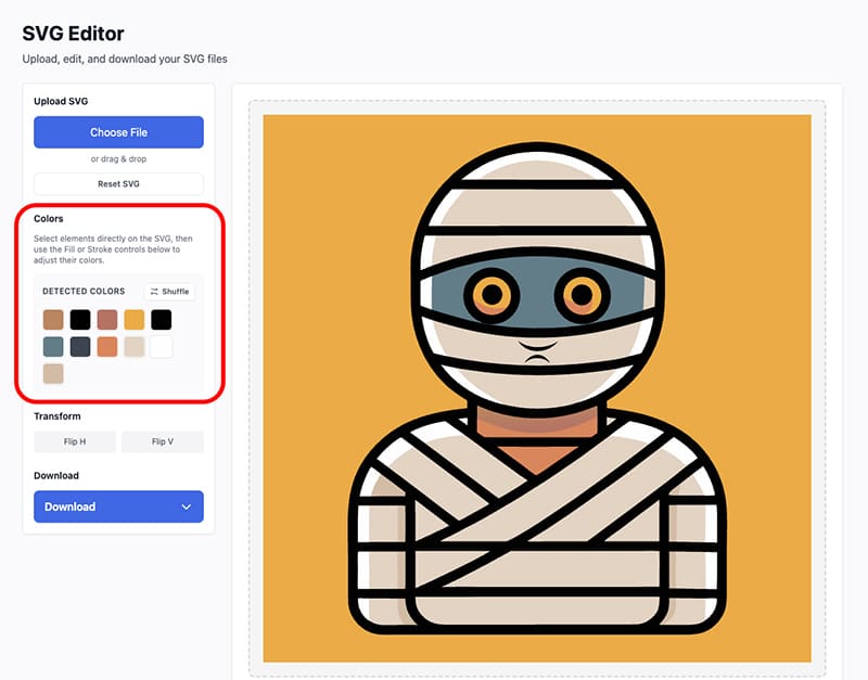 edit color scene and make it black and white