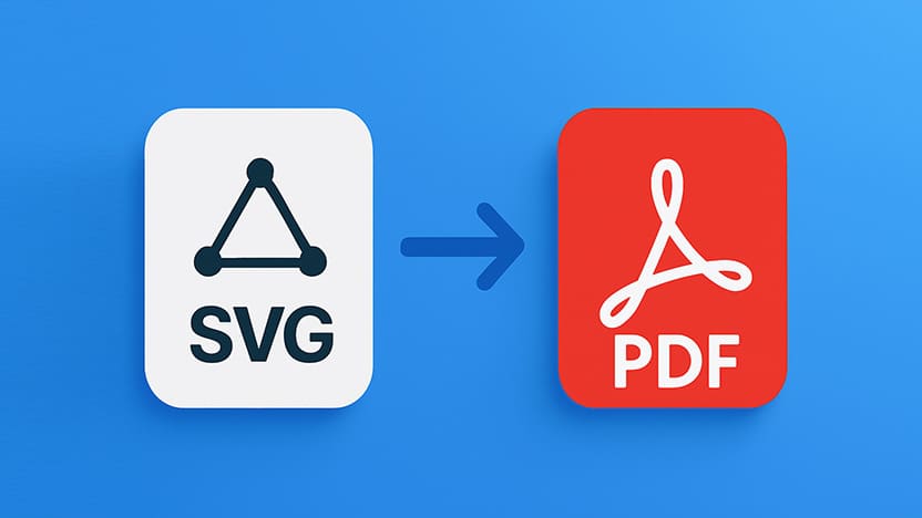 Convert SVG to PDF Online (and Keep It Vector)