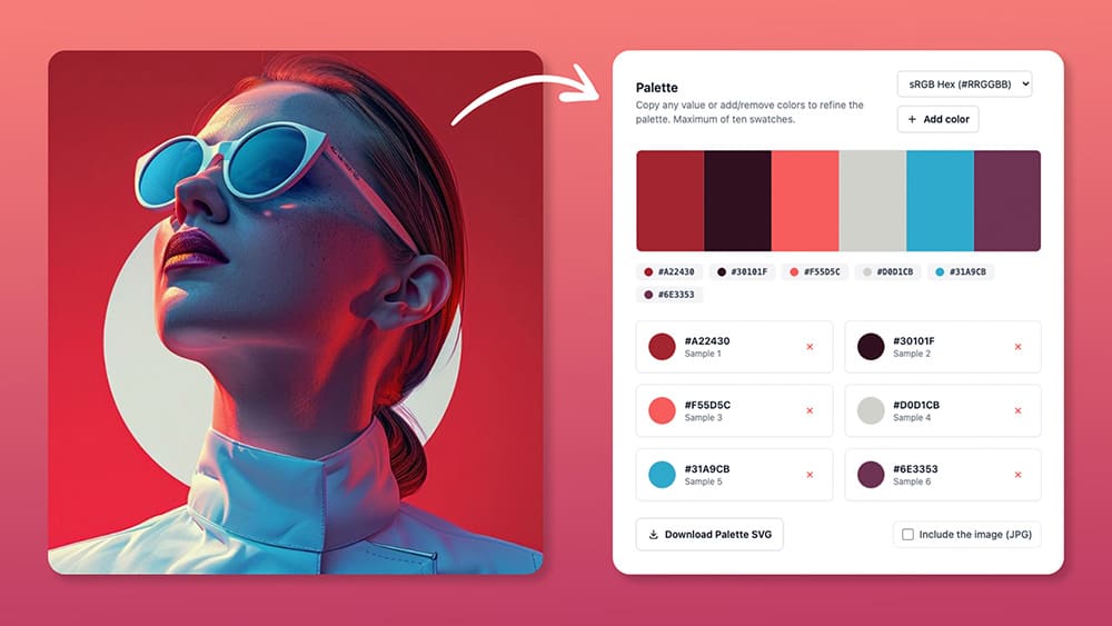 Create a Vector Color Palette from Any Image