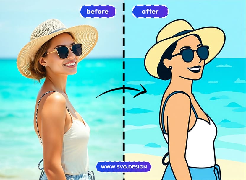 trace image as vector online