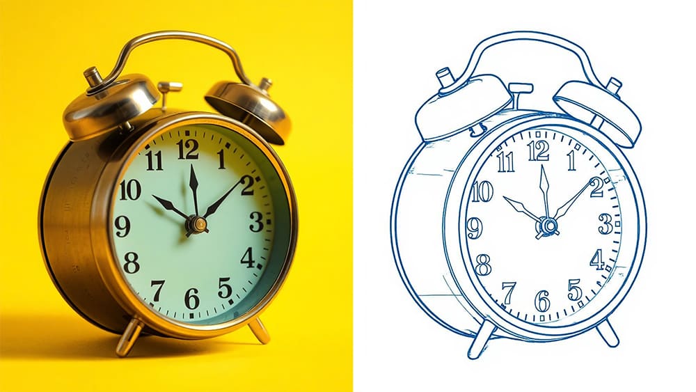 Turn Any Photo into Technical CAD Drawing