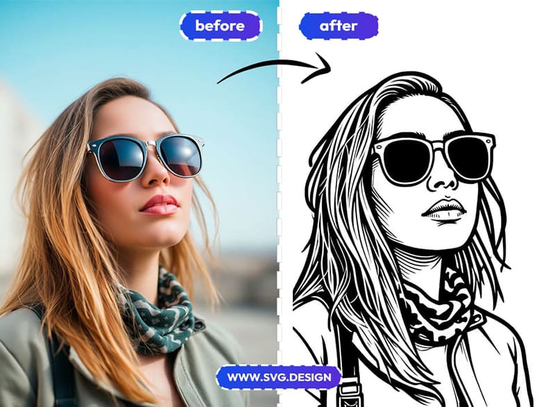 photo into laser cut image