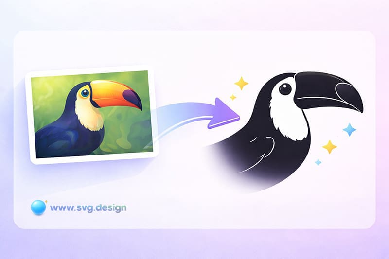 photo into vector silhouette online