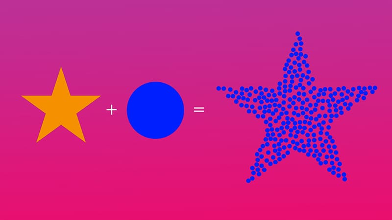 vector shape maker with fill