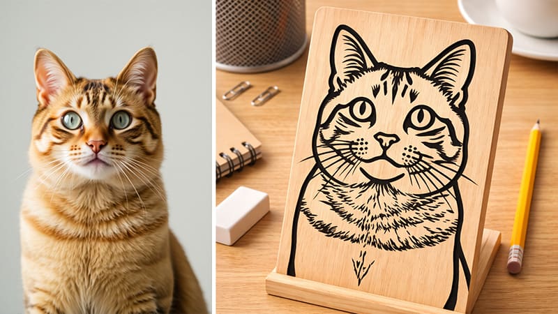 vector laser cut style maker