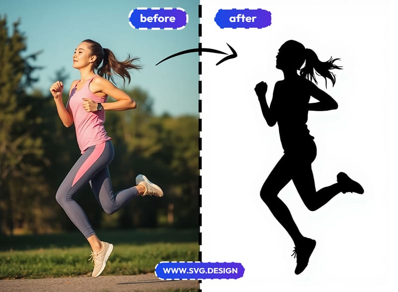 Make pictures into silhouettes online app