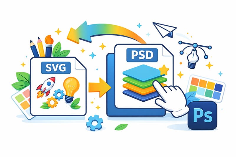 svg importer into PSD