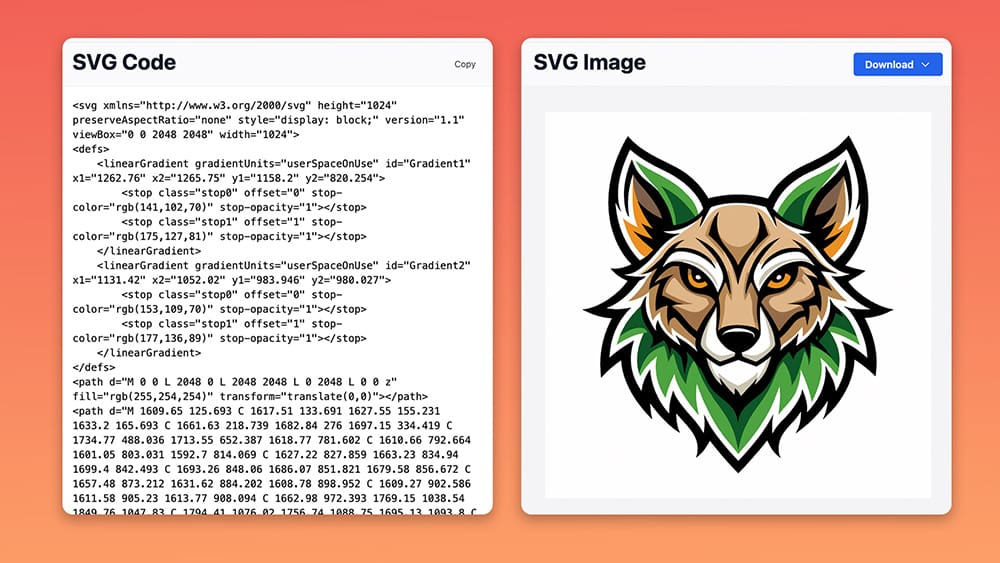 How to Turn SVG Image Into Code