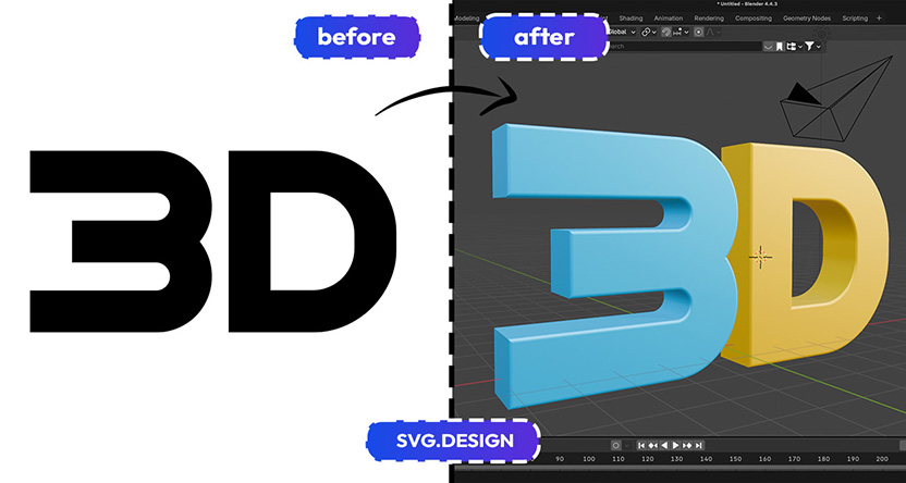 svg to blender mesh